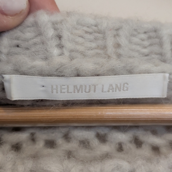 Helmut Lang Alpaca Brushed sweater - Vapour Heather - Picture 7 of 11